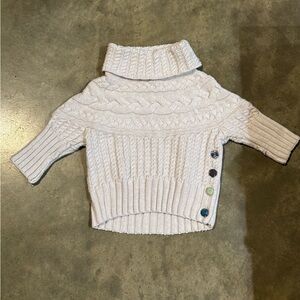 Matilda Jane Reese Crop Cable Sweater Size 6M